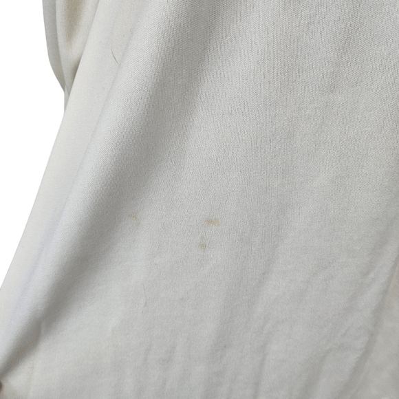 Vintage 70s Cream V-Neck Hippie Mod‎ Long Sleeve Dress Size 7 Juniors Cosplay - Picture 5 of 10